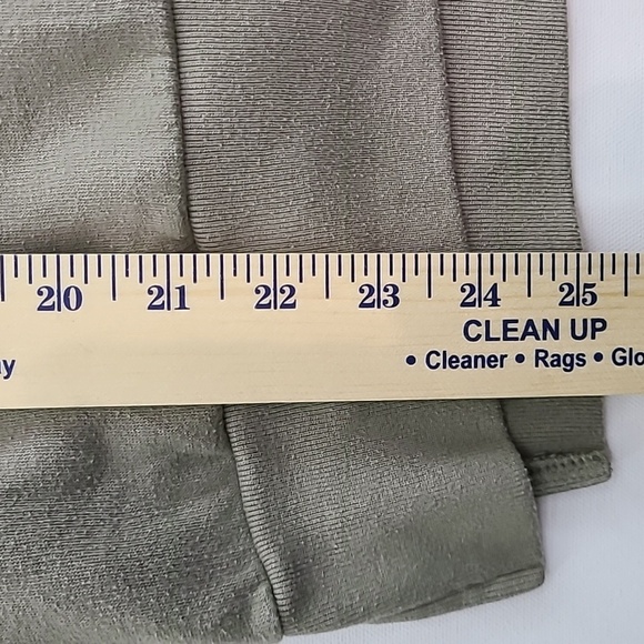 PINK Victoria's Secret Olive Green Gold Sequined Logo Fleece Hoodie - Size Large - Picture 9 of 14